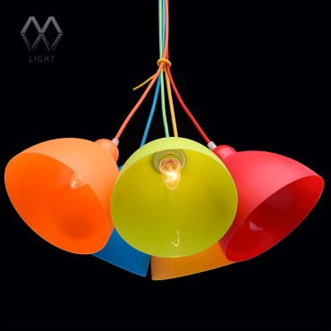Люстра подвесная MW-Light 365014505 Улыбка 5x40W E27